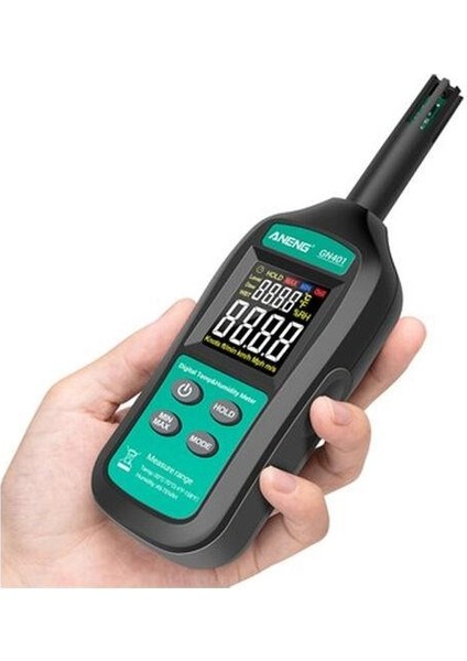 ANENG GN401 Mini Sıcaklık Nem Ölçer