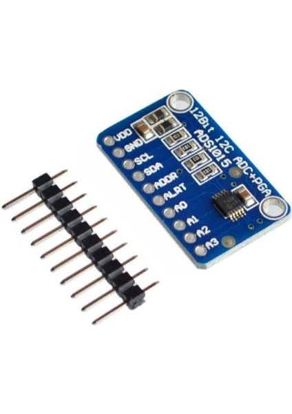 ADS1015 4 Kanal 12 Bit ADC Programlanabilir Kazanç Amplifikatörü