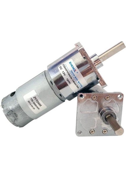 12V-24V 210 Rpm 42MM Redüktörlü Dc Motor