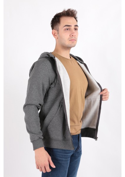 5617 Erkek 3 Iplik Sweatshirt Hırka modelleri