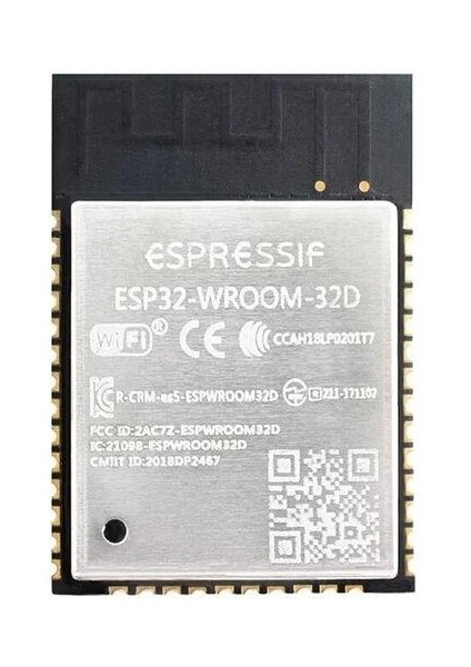 ESP32-WROOM-32D 8M 64Mbit Flash Wi-Fi Bluetooth Modülü