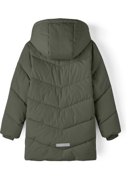 NKFMEDOW03 Jacket Fo Gri Kız Çocuk Mont