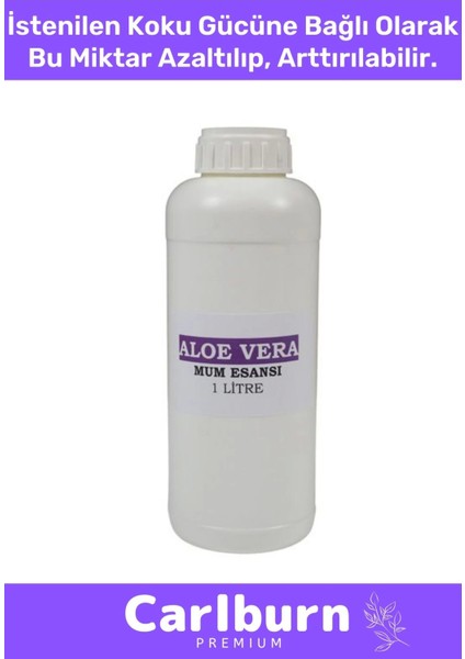 Özel Üretim Kalıcı Yoğun Yağ Bazlı Tüm Ürünlerle Kullanıma Uygun Aloe Vera Mum Esansı 2 Lt fiyatları