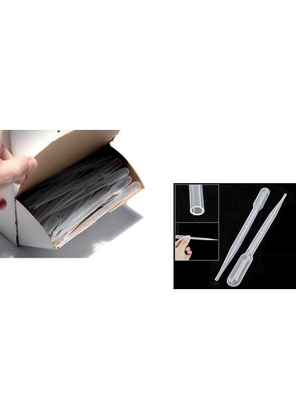 Pastör Pipeti 3 ml Plastik Non Steril 500 Adet
