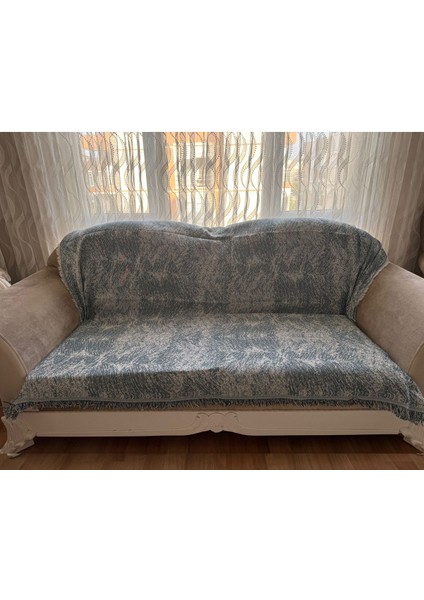 Haki Yeşil Pamuklu Kaymaz Koltuk Örtüsü 180x220 fiyatları