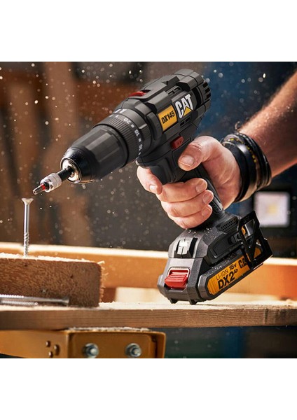 DX145.1 18VOLT/2.0AH Li-Ion Çift Akülü Profesyonel Şarjlı Matkap
