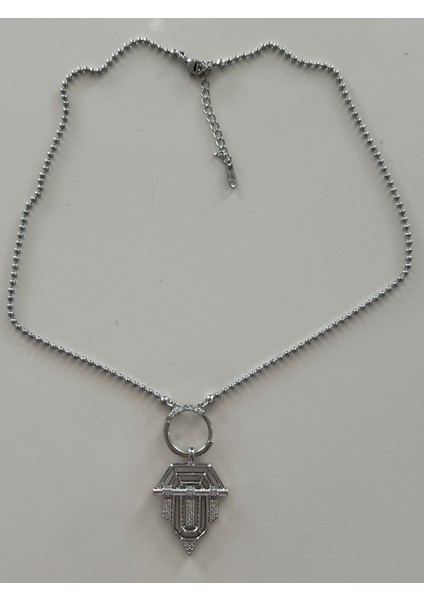 Çelik Top Zincirli Zirkon Seranay Kolye fiyatları