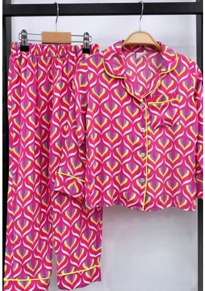 Kız Desenli Pijama Takımı