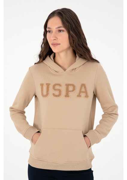 U.S. Polo Assn.  Kadın Kum Sweatshirt 50296931-VR085