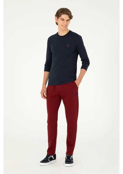 U.S. Polo Assn. Erkek Bordo Eşofman Altı 50289055-VR014