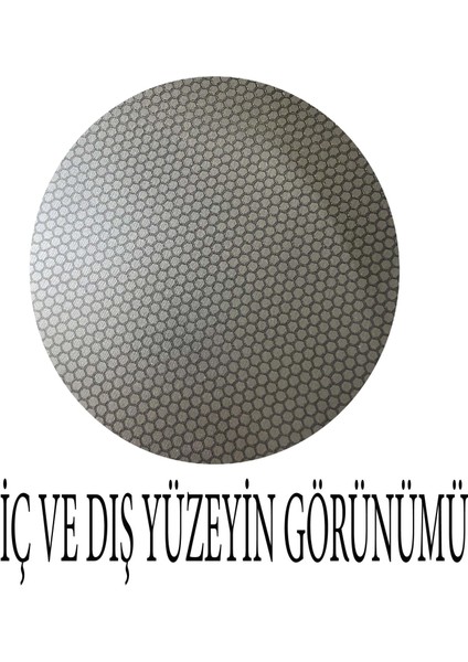 Teflon Sahan 20 cm Petek Desenli