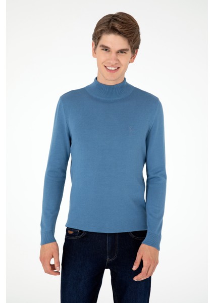 Erkek Koyu Mavi Kazak /Triko 50288887-VR032 modelleri