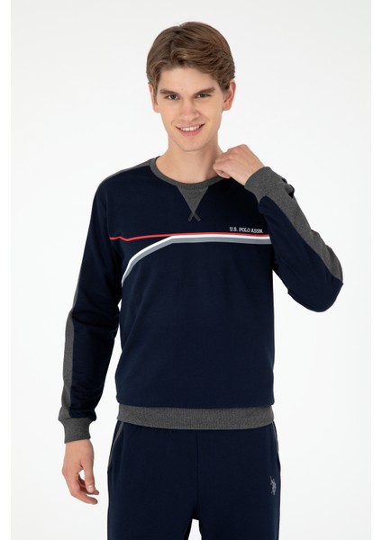 Erkek Lacivert Pijama Takım 50301590-VR033 modelleri