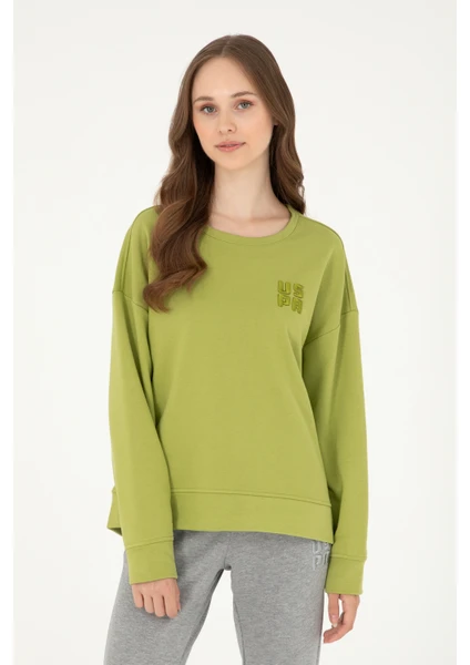 U.S. Polo Assn. Kadın Fıstık Sweatshirt 50296919-VR087