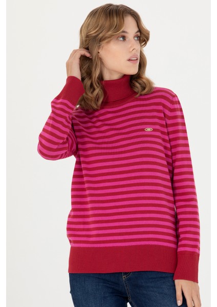 Kadın Kırmızı Kazak /Triko 50270440-VR030