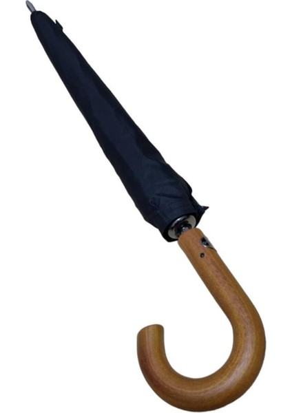 Tekno Trust Snotline-April Erkek Baston Şemsiye Ahşap Sap Siyah Renk fiyatları