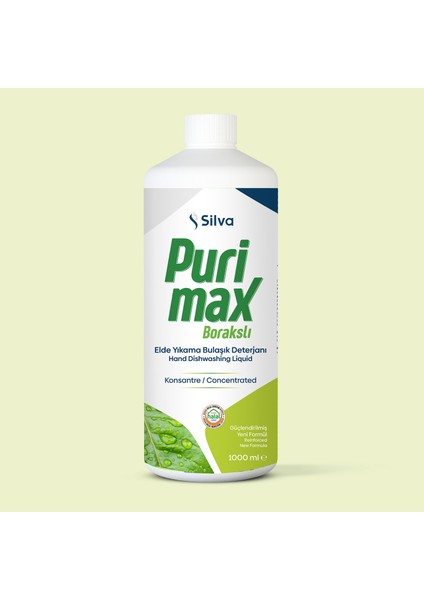 Purimax Elde Yıkama Bulaşık Deterjanı 1000 ml