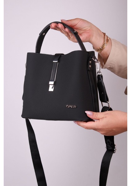 Yeni Sezon Kadın Omuz Çantası 4 Bölmeli Ayarlanabilir Geniş Askılı 22X20 cm AKL2055 indirimleri