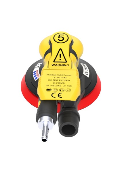 Orbital Air Sander Merkezi Vakumlu 150 Çap 5 Orbital Havalı Zımpara Makinası