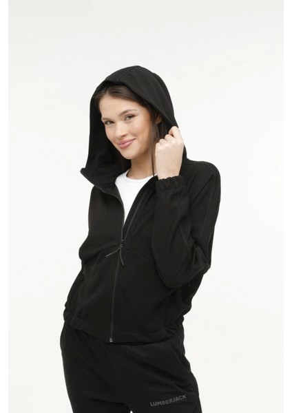 A10157092608010 4m Wl Ola 18SS107 4fx Siyah Kadın Sweatshırt modelleri