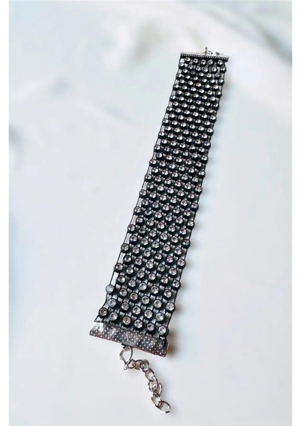 Taşlı Şerit Bileklik modelleri