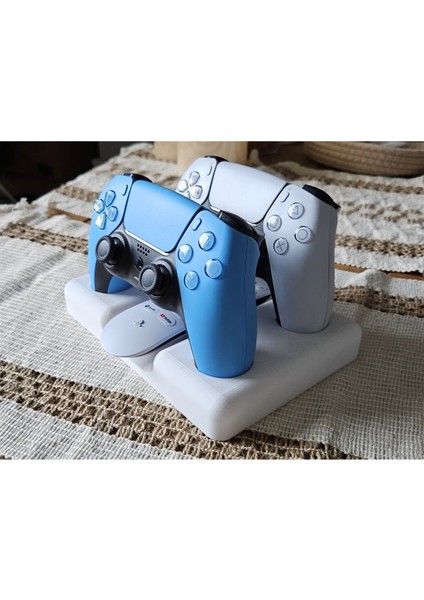 Dekoratif Joystick ve Kumanda Standı 2 Adet Kol Tutucu ve Kumanda Organizeri