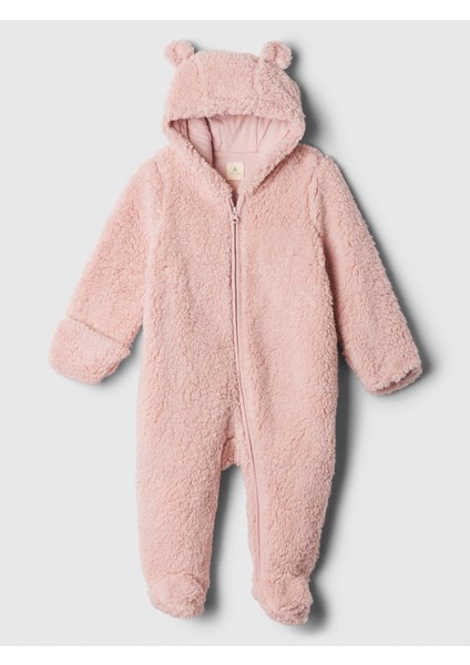 Bebek Pembe Cozy Sherpa Mont