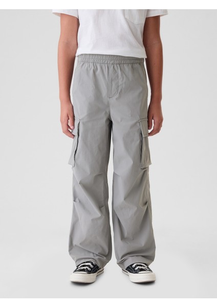 Erkek Çocuk Gri Loose Performance Kargo Pantolon indirimleri