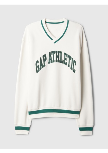 Erkek Kırık Beyaz Gap Logo Sweatshirt fiyatları