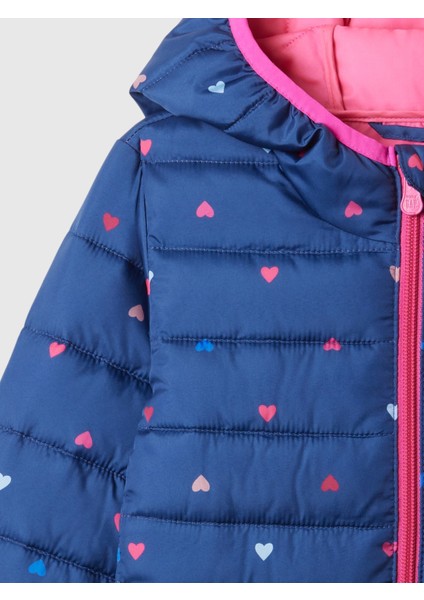 Kız Bebek Mavi Coldcontrol Puffer Şişme Mont fiyatları