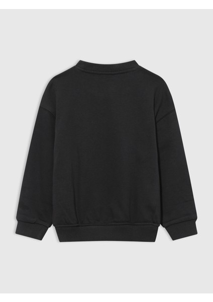 Erkek Bebek Siyah Gap Logo Brannan Bear Grafikli Sweatshirt fiyatları