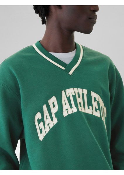 Erkek Yeşil Gap Logo Sweatshirt