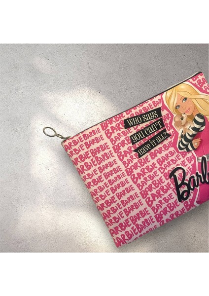Barbie Pembe Clutch Portföy Çanta fırsatları