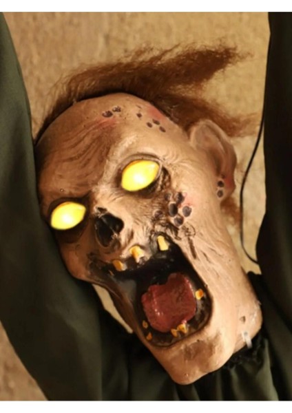 Tekno Trust Cadılar Bayramı Zombi Figürlü Asılabilir Halloween Hareketli Parti Dekoru 120 cm fırsatları
