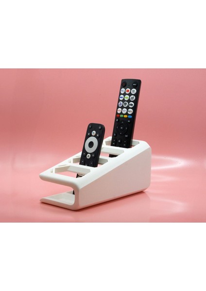 Kumanda Organizer Standı Uzaktan Kumanda Düzenleyici Tv Kumandalık Modern Beyaz fiyatları