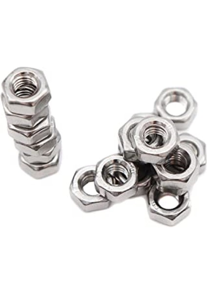 M4 x 25 mm Vida + Somun + Pul Matkap Uçlu Yhb Vida Set 20 Adet