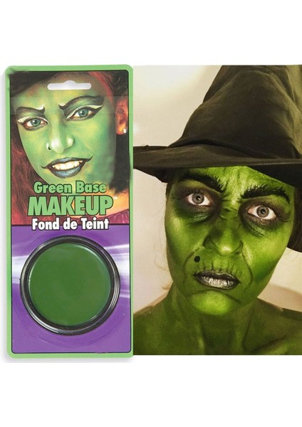 Tekno Trust Halloween Cadılar Bayramı Makyajı Yeşil Renk Yüz Boyası 1 Adet 11.2 ml