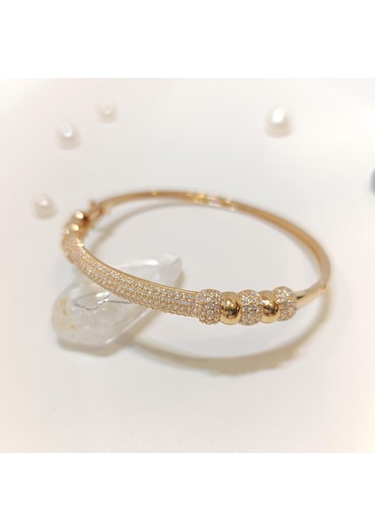 Kelepçe Bilezik 14 Ayar Altın Hd Videolu