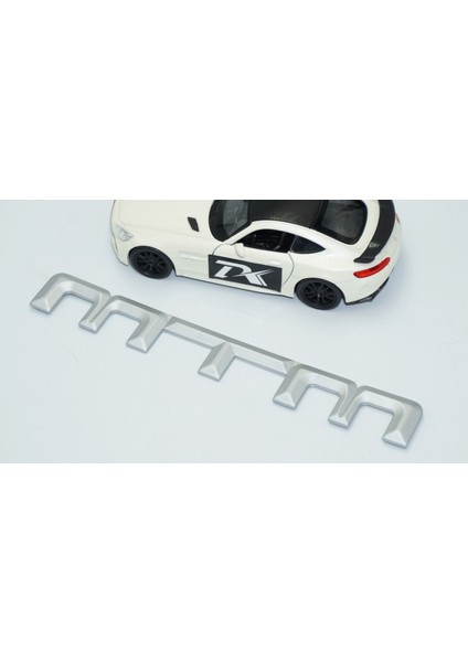 Mtm Bagaj Gri Abs 3m 3D Logo Amblem Audi Ile Uyumlu