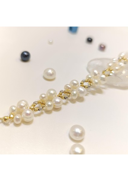 Dorika Toplu Inci Bileklik Künye 14 Ayar Altın Hd Videolu indirimleri