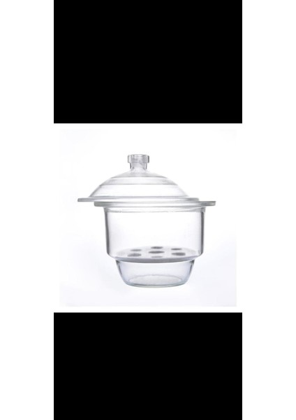 Desikatör Düz - Porselen Disk, Kapak 240 mm