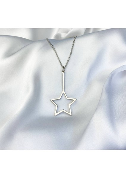 Gümüş Yıldız Kolye