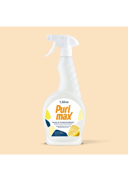 Purimax Banyo ve Tuvalet Temizleyici 750 ml