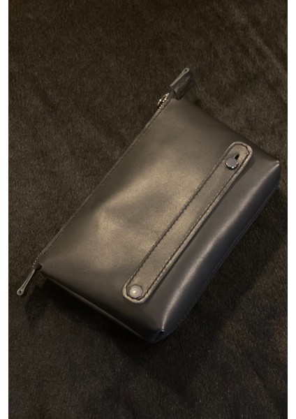 Erkek El Çantası Deri El Bantlı Cüzdan Portföy Çanta Seyehat Bakım El Çantası modelleri