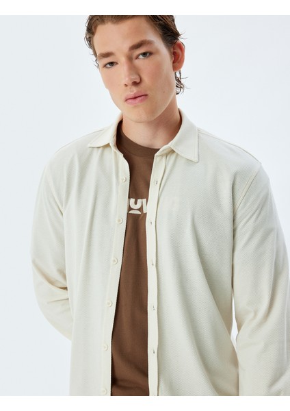 Uzun Kollu Gömlek Polo Yaka Pamuklu fiyatları