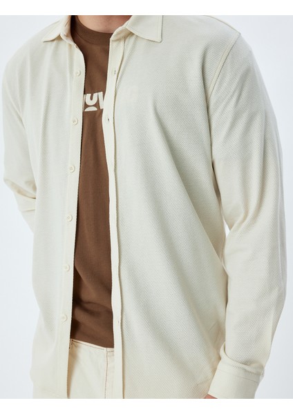 Uzun Kollu Gömlek Polo Yaka Pamuklu indirimleri