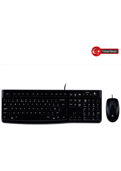 Logıtech MK120 USB Q Trk Multımedıa Klavye