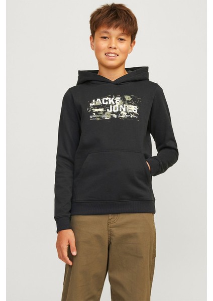 Çocuk Outdoor Logo Sweat Hood Sweat