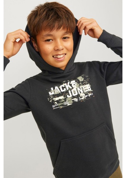 Çocuk Outdoor Logo Sweat Hood Sweat