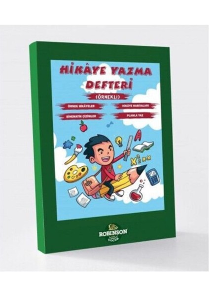 Robinson Yayınları Hikaye Yazma Defteri (Örnekli)